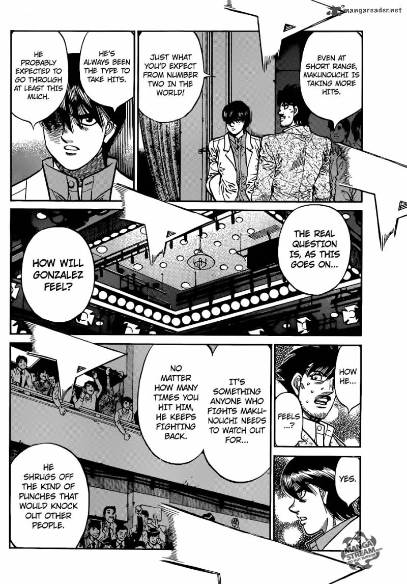 Hajime no Ippo Chapter 1045 page 7