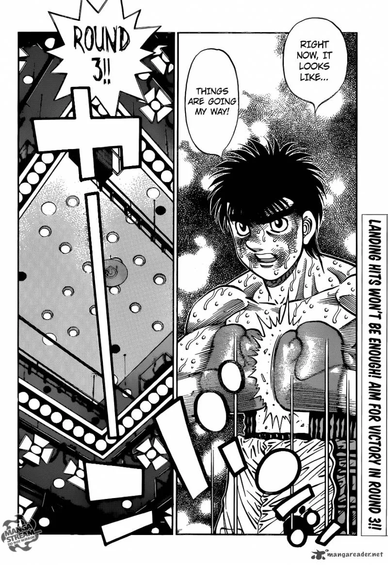 Hajime no Ippo Chapter 1045 page 17