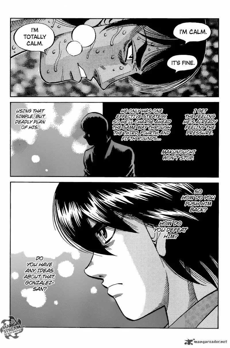Hajime no Ippo Chapter 1045 page 15