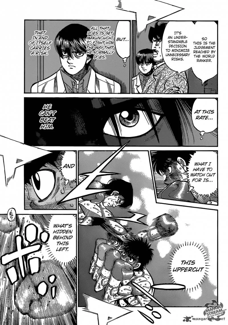 Hajime no Ippo Chapter 1046 page 11