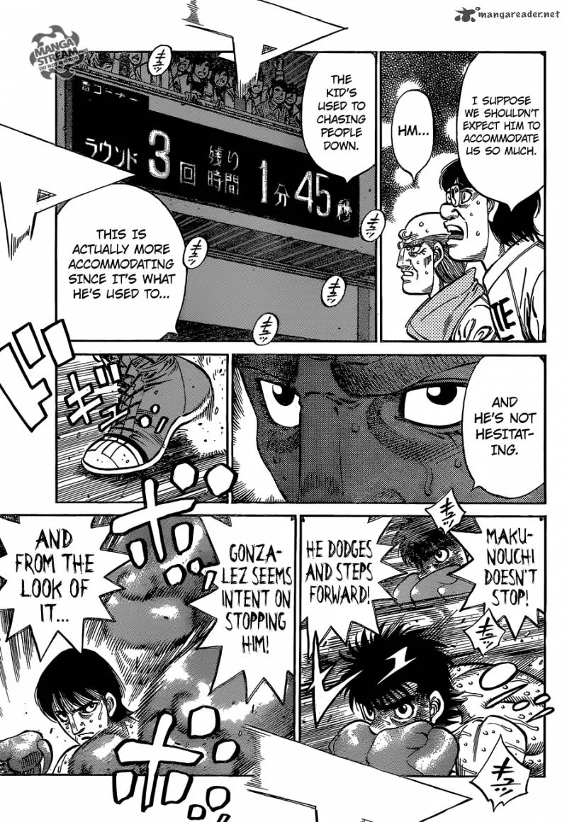 Hajime no Ippo Chapter 1046 page 8