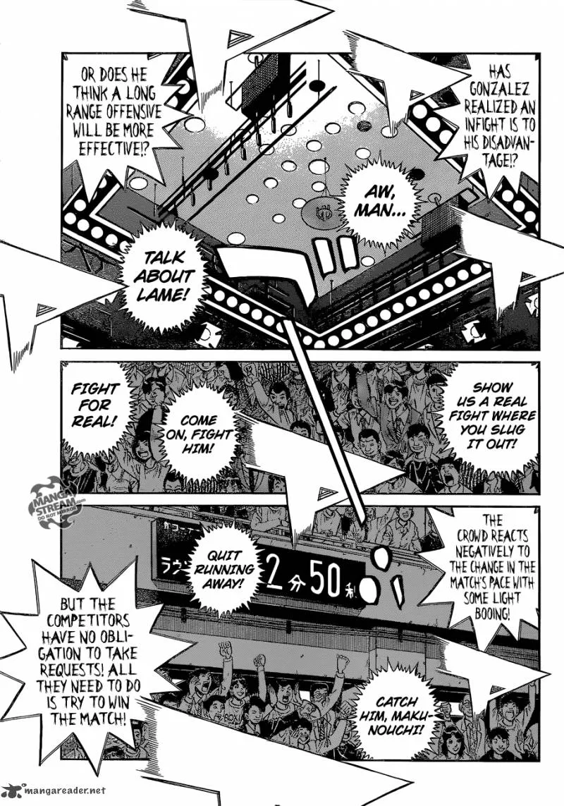 Hajime no Ippo Chapter 1046 page 6
