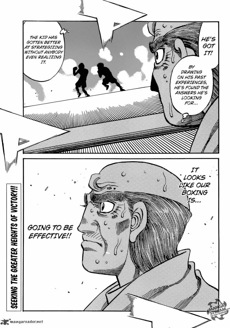 Hajime no Ippo Chapter 1046 page 13