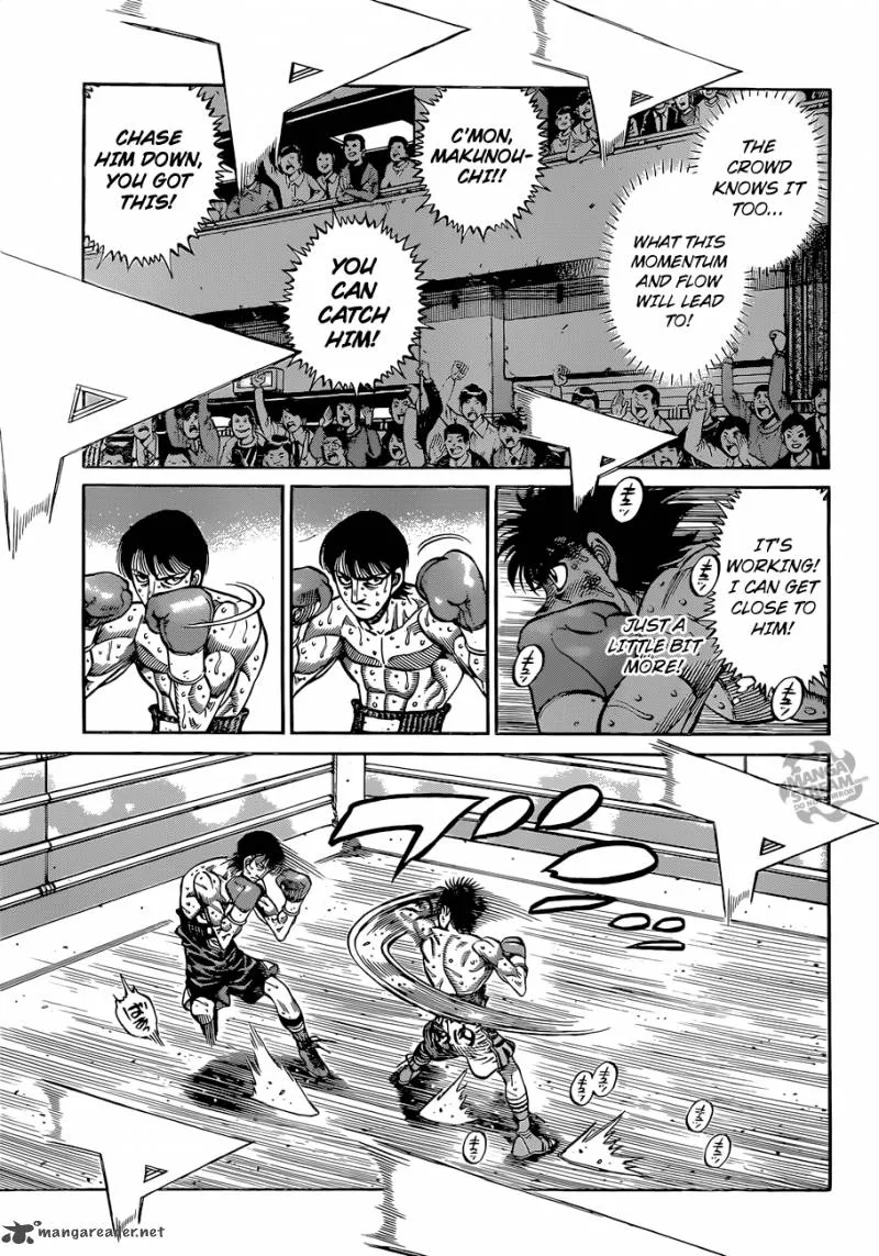 Hajime no Ippo Chapter 1047 page 3