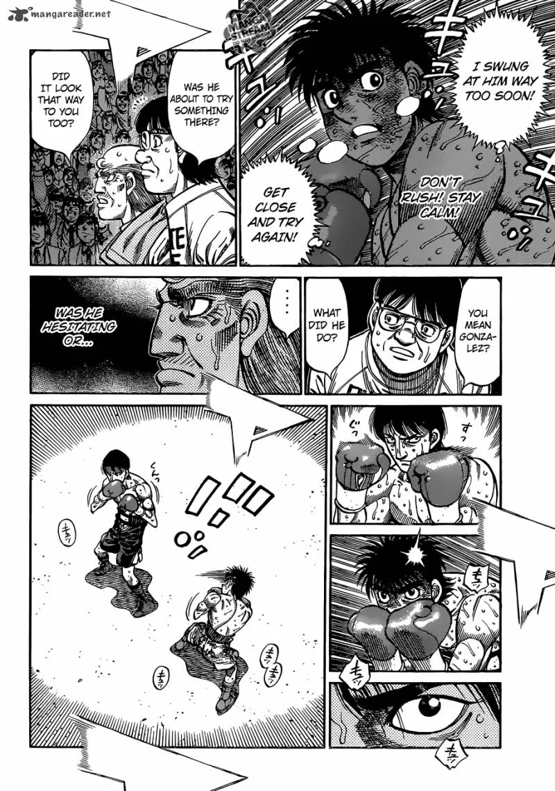 Hajime no Ippo Chapter 1047 page 4