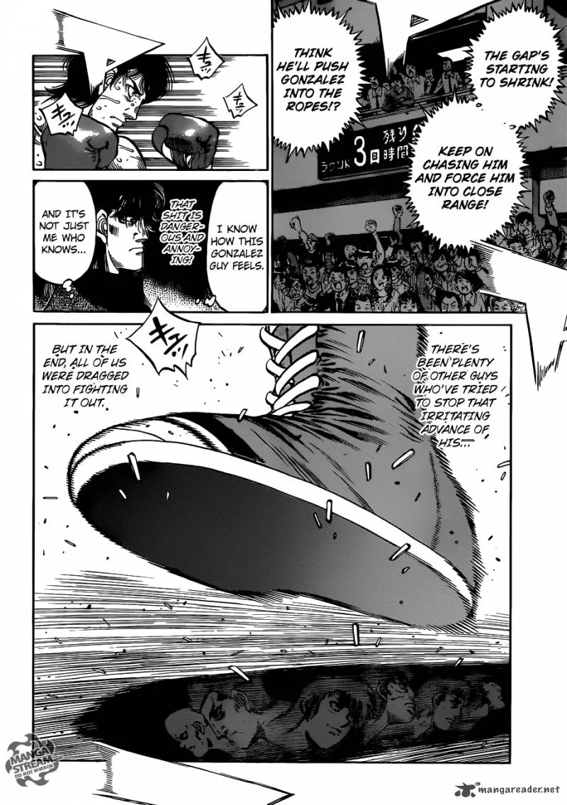 Hajime no Ippo Chapter 1047 page 8
