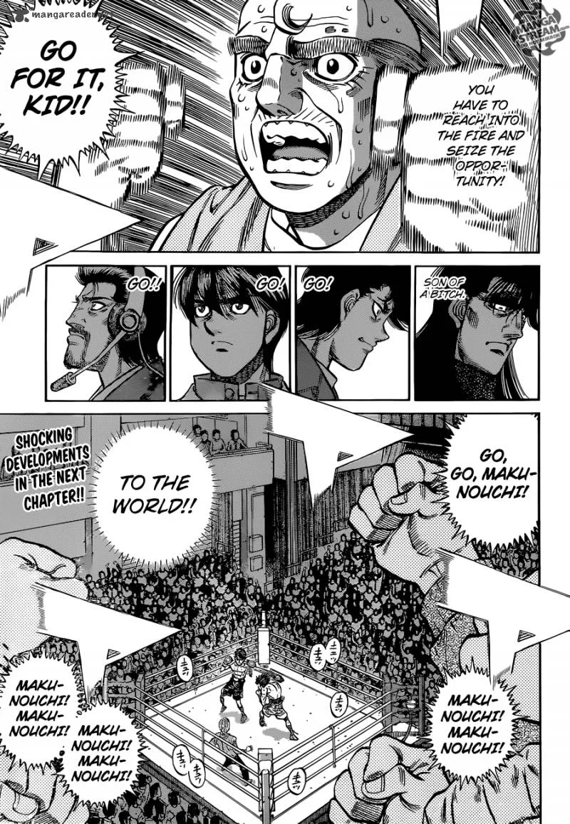 Hajime no Ippo Chapter 1047 page 11