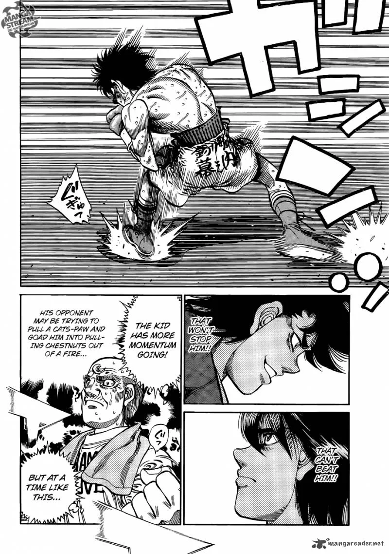 Hajime no Ippo Chapter 1047 page 10