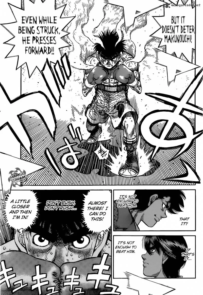 Hajime no Ippo Chapter 1047 page 7