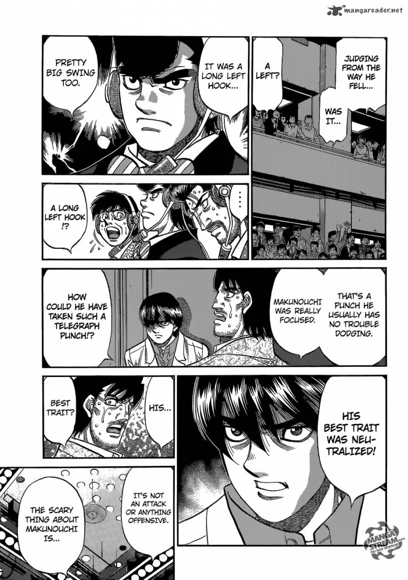 Hajime no Ippo Chapter 1048 page 14