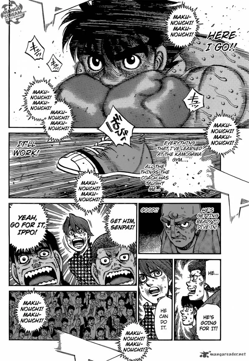 Hajime no Ippo Chapter 1048 page 3