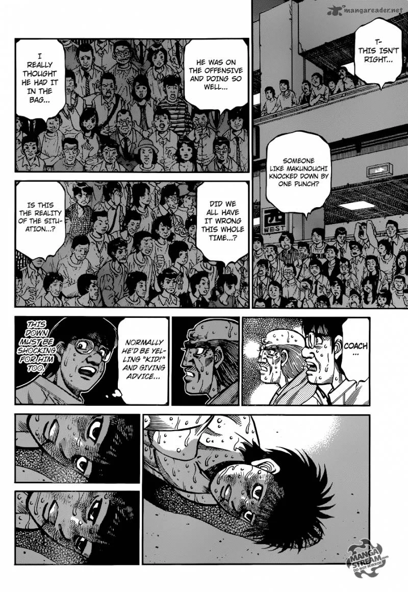 Hajime no Ippo Chapter 1049 page 3