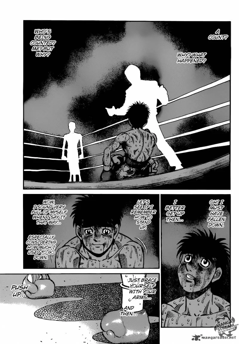 Hajime no Ippo Chapter 1049 page 8