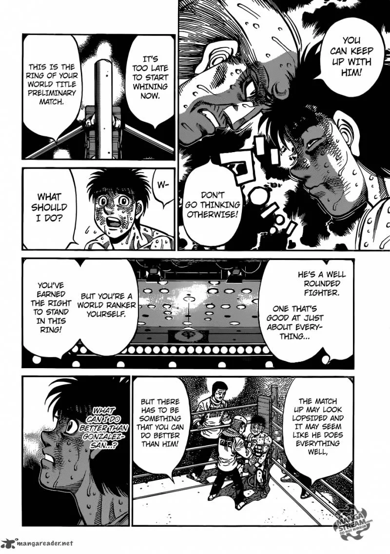 Hajime no Ippo Chapter 1050 page 12