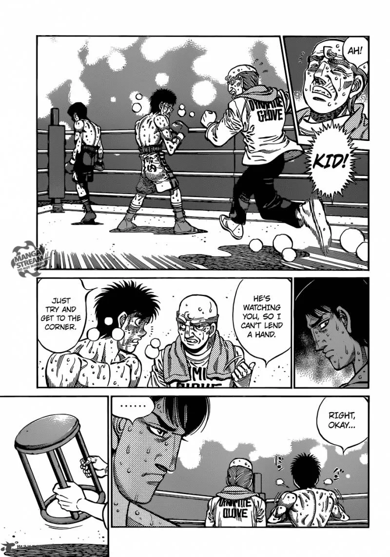 Hajime no Ippo Chapter 1050 page 9