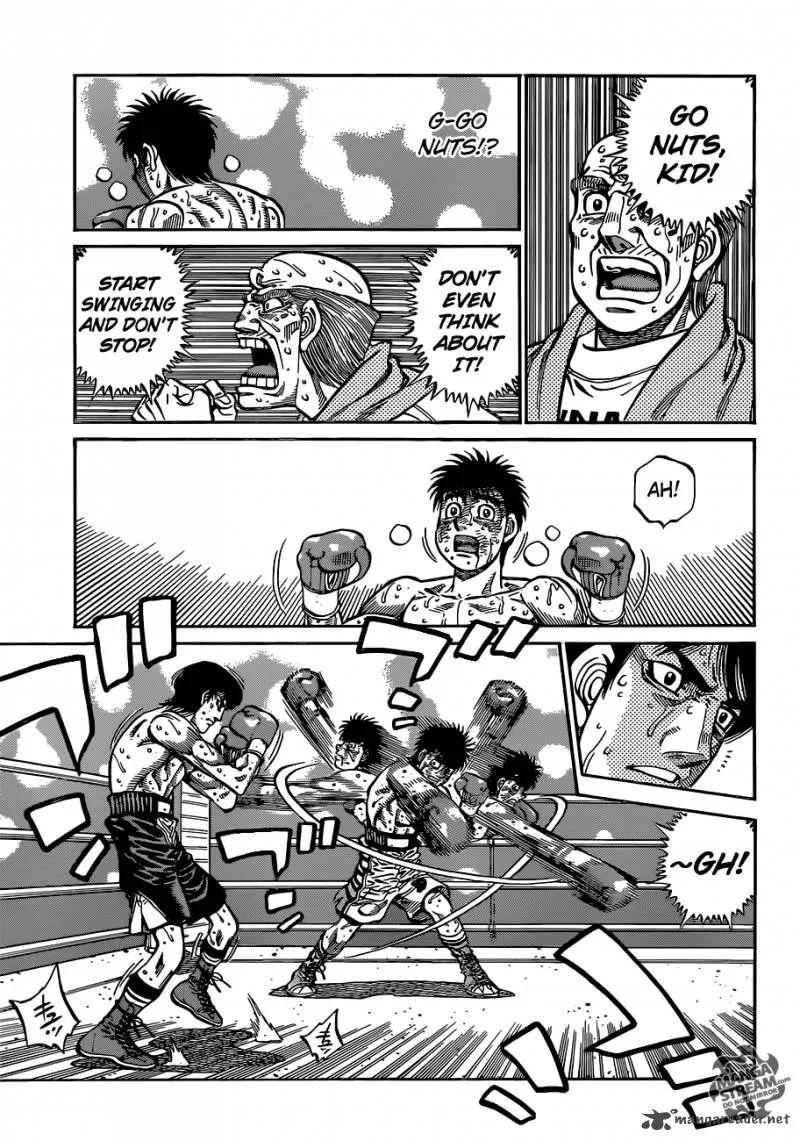Hajime no Ippo Chapter 1050 page 7