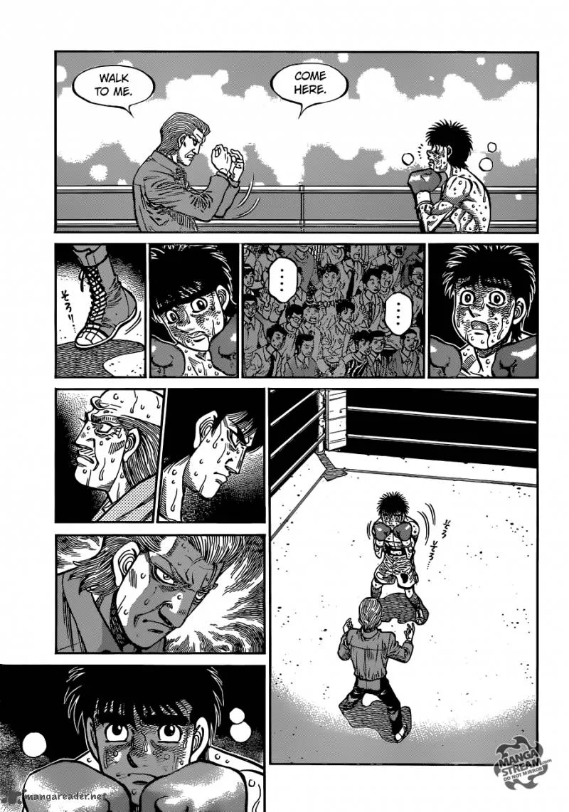 Hajime no Ippo Chapter 1050 page 3