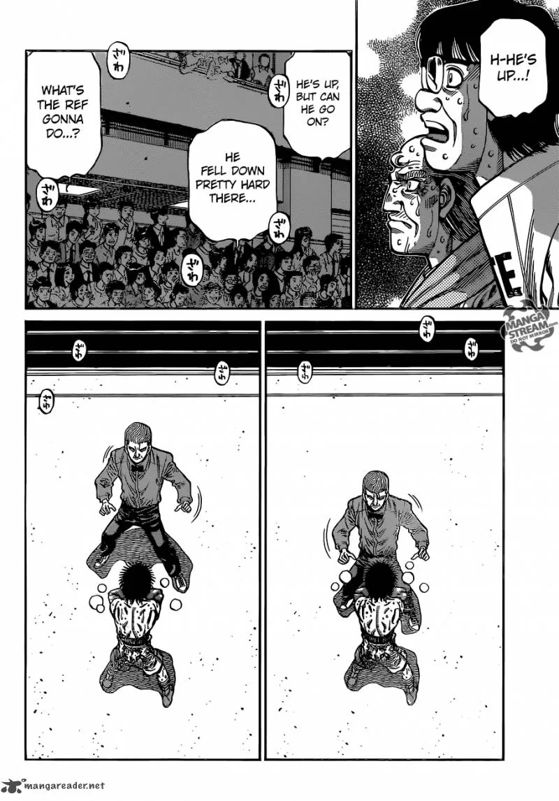 Hajime no Ippo Chapter 1050 page 2
