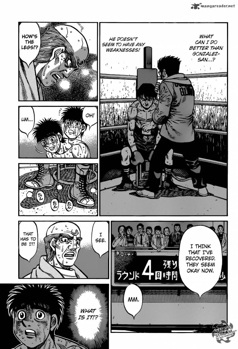 Hajime no Ippo Chapter 1051 page 3