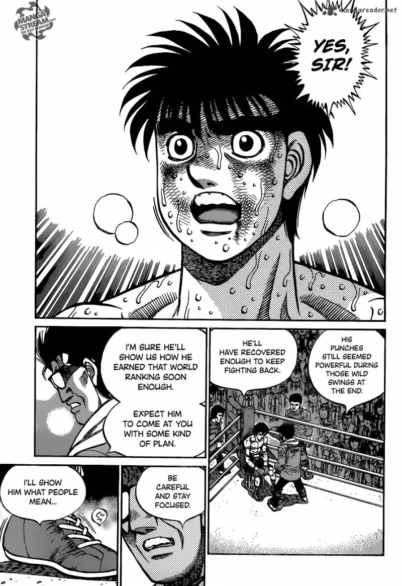 Hajime no Ippo Chapter 1051 page 5