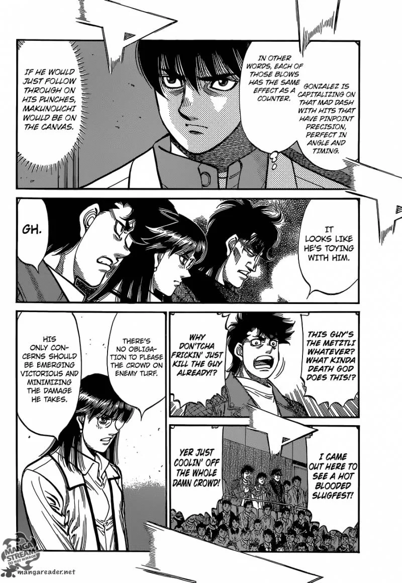 Hajime no Ippo Chapter 1052 page 6