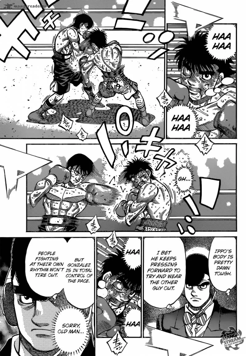 Hajime no Ippo Chapter 1052 page 7