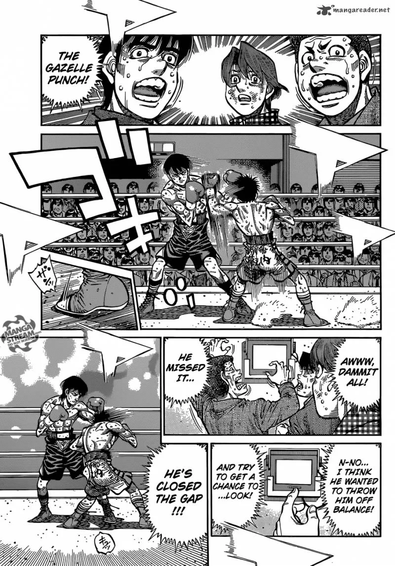 Hajime no Ippo Chapter 1053 page 3