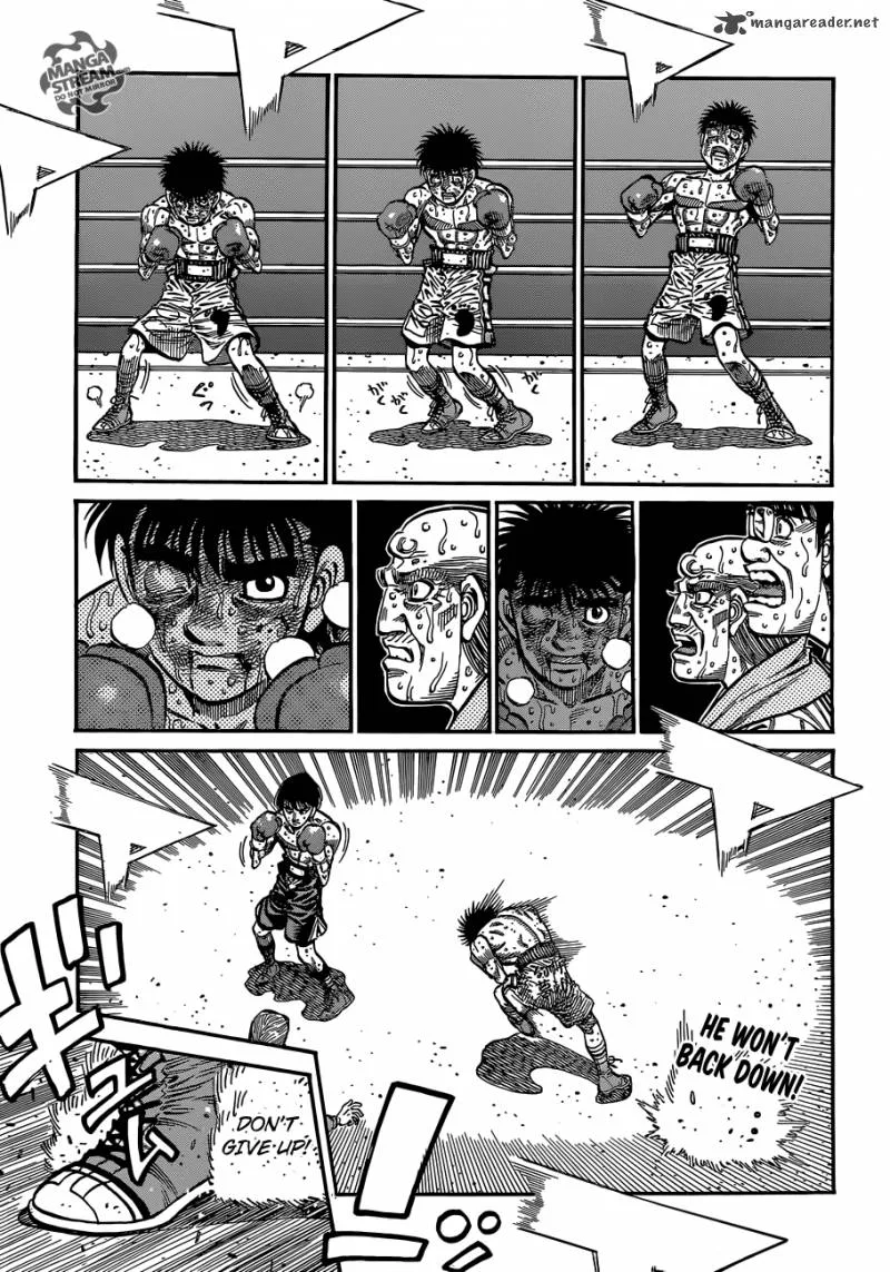 Hajime no Ippo Chapter 1053 page 11