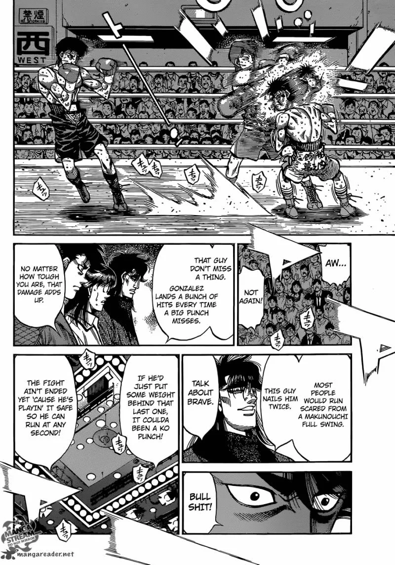 Hajime no Ippo Chapter 1053 page 4
