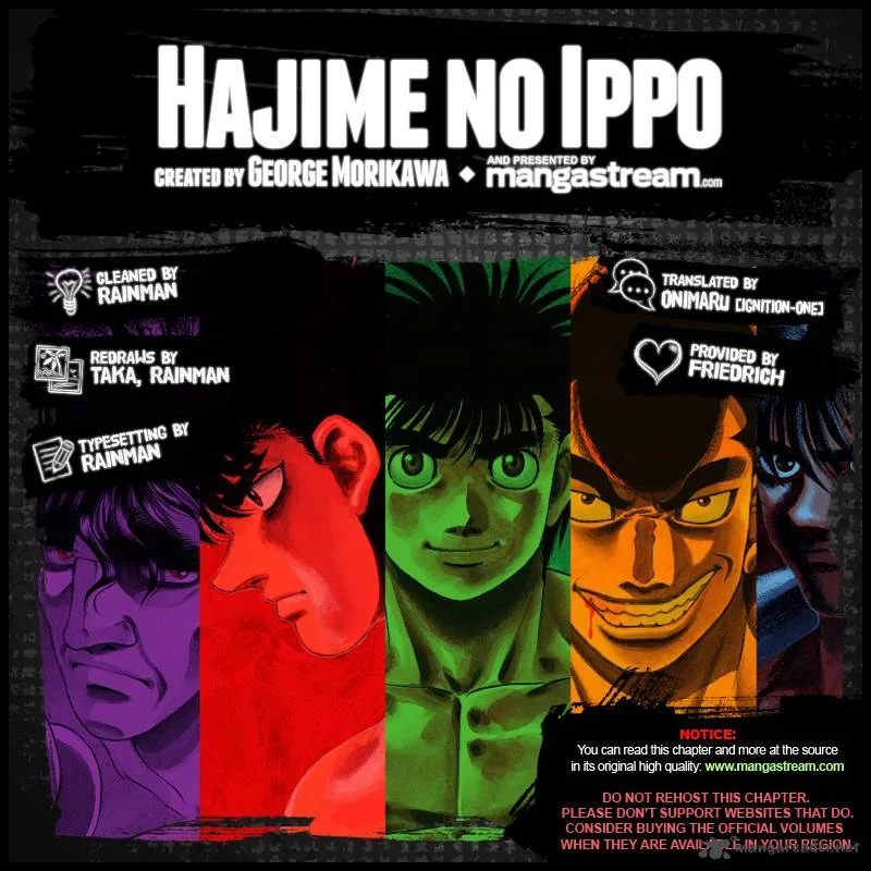 Hajime no Ippo Chapter 1053 page 13