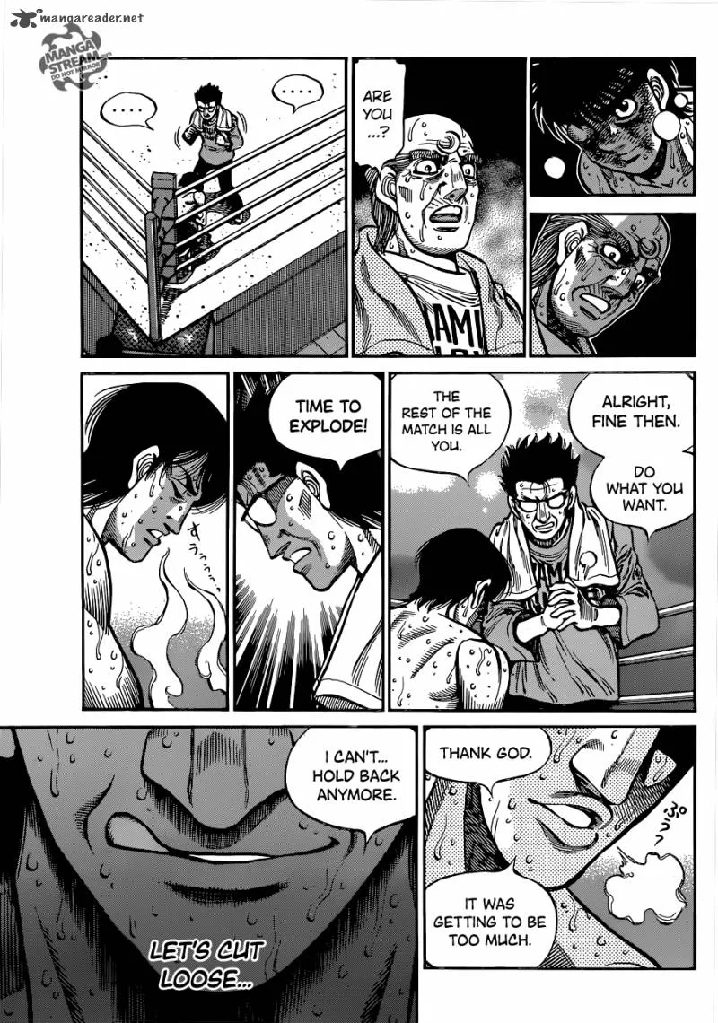 Hajime no Ippo Chapter 1054 page 6