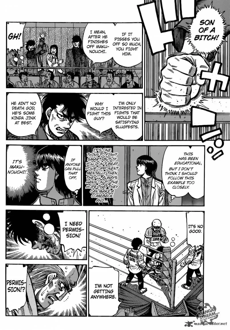 Hajime no Ippo Chapter 1054 page 5