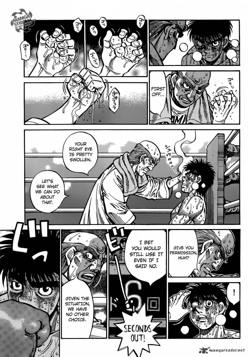Hajime no Ippo Chapter 1054 page 8