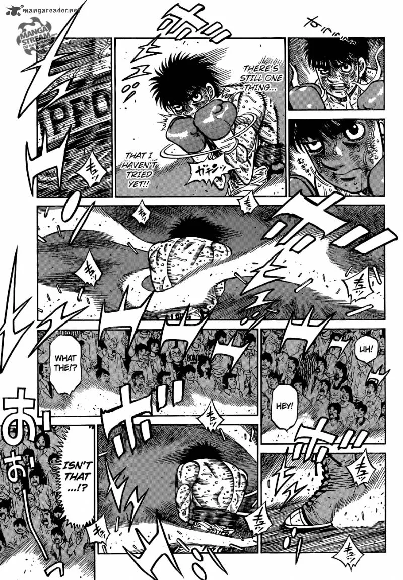 Hajime no Ippo Chapter 1054 page 10