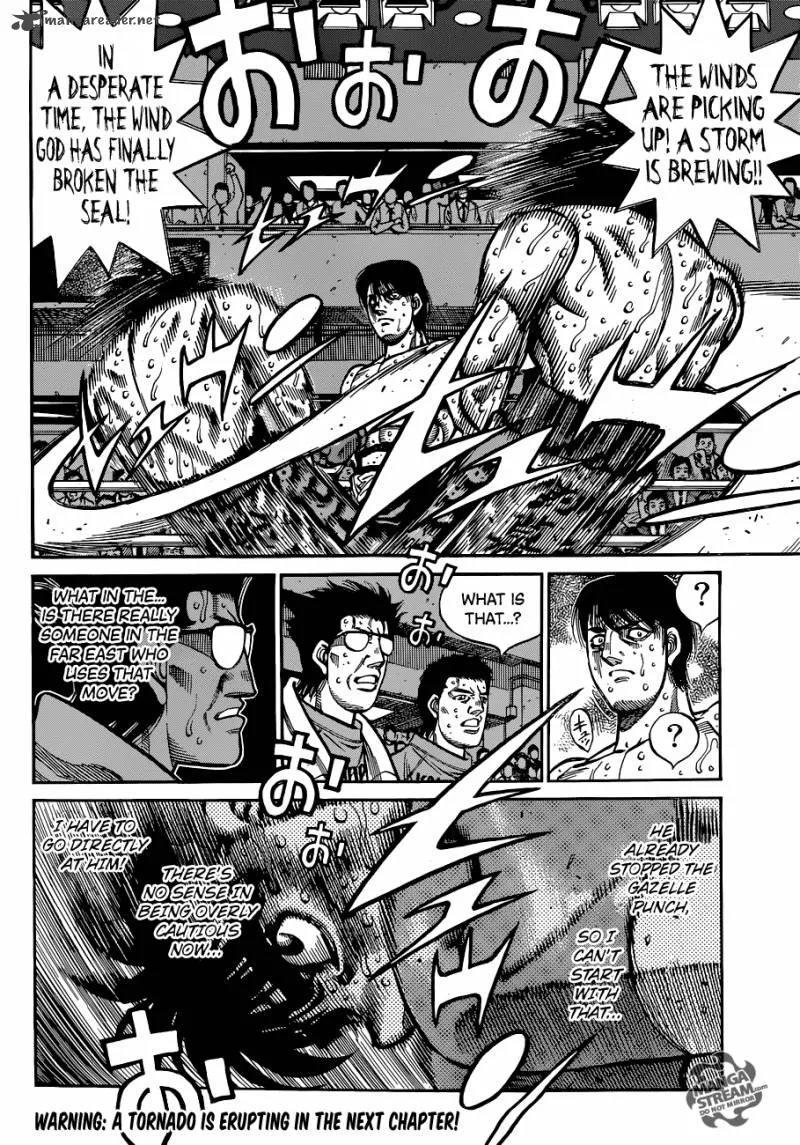 Hajime no Ippo Chapter 1054 page 11