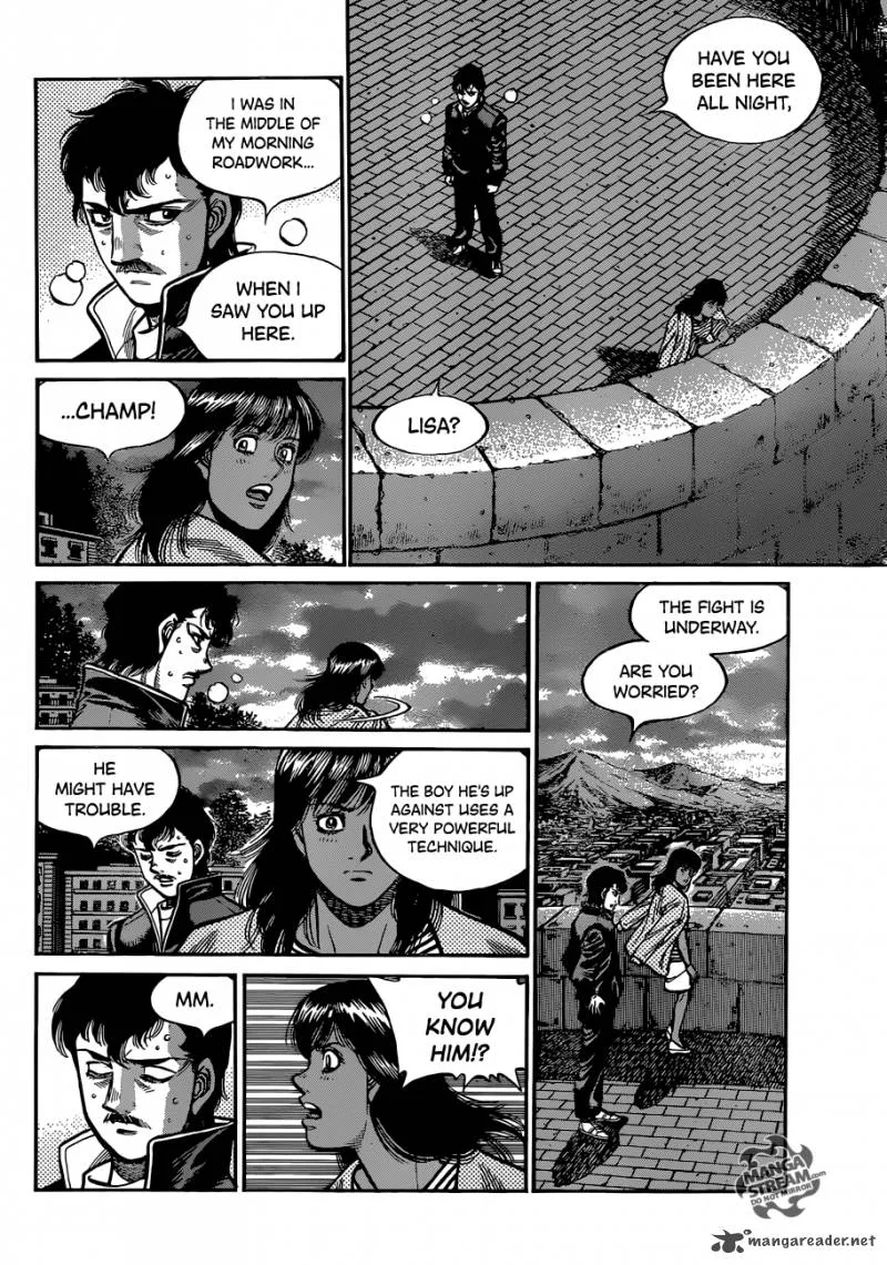 Hajime no Ippo Chapter 1055 page 6