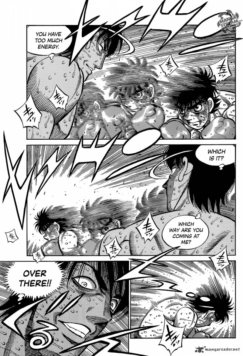 Hajime no Ippo Chapter 1056 page 3