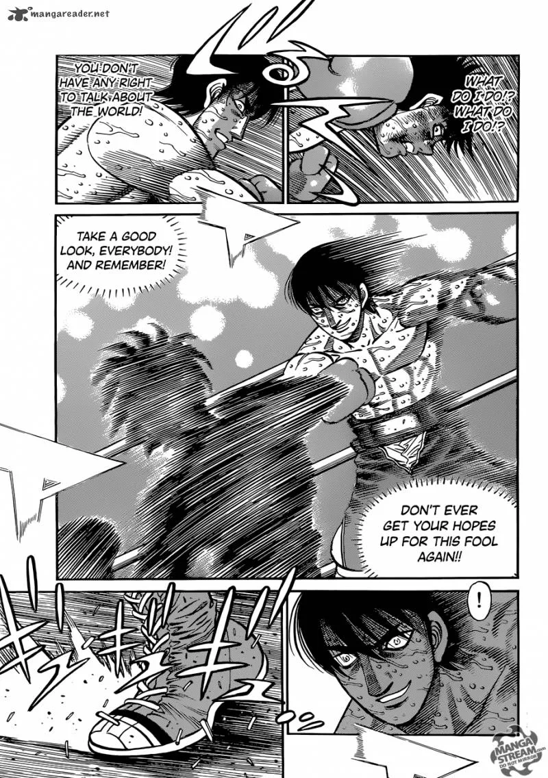 Hajime no Ippo Chapter 1057 page 10