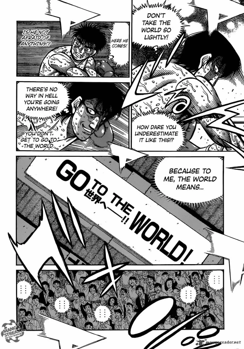 Hajime no Ippo Chapter 1057 page 3