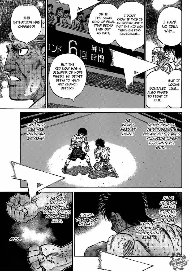 Hajime no Ippo Chapter 1058 page 8