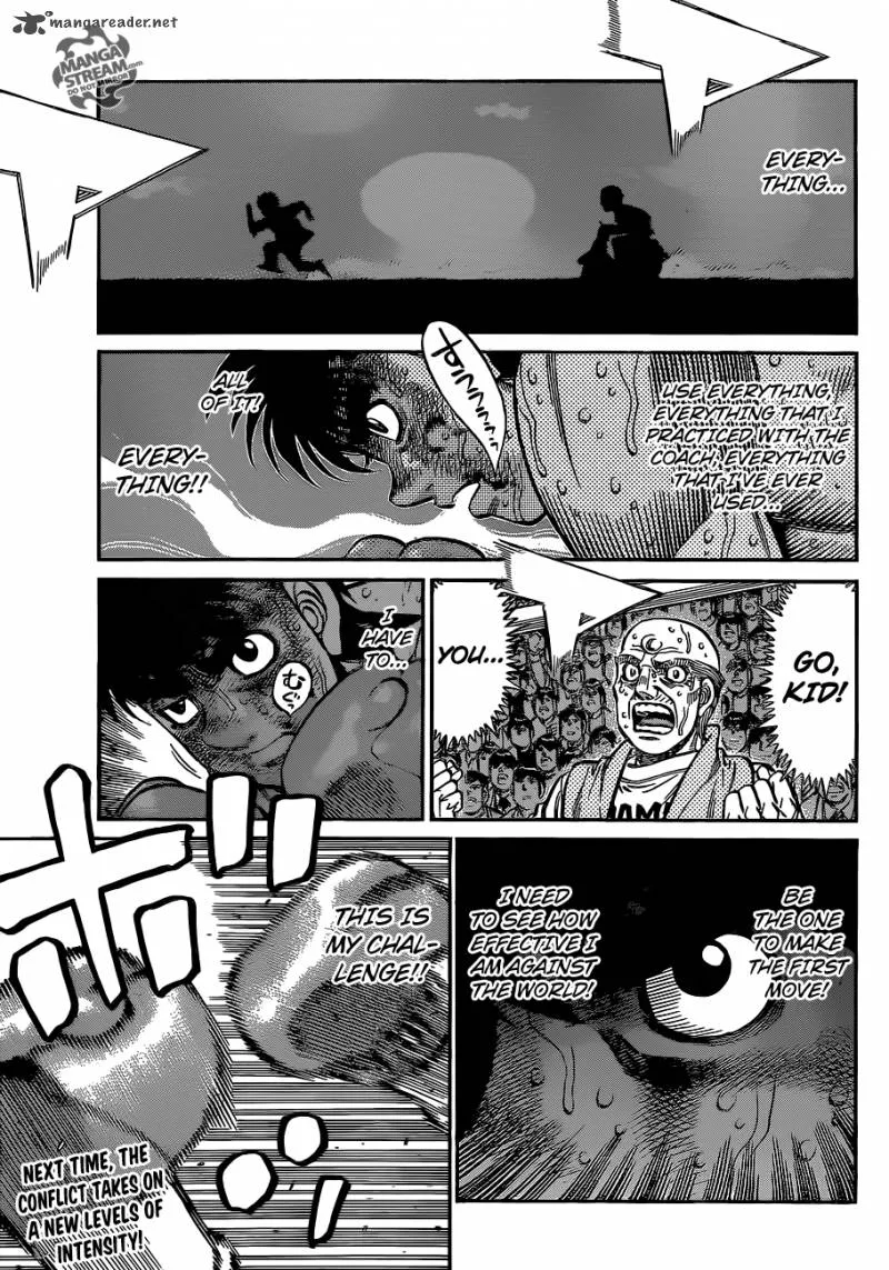 Hajime no Ippo Chapter 1058 page 10