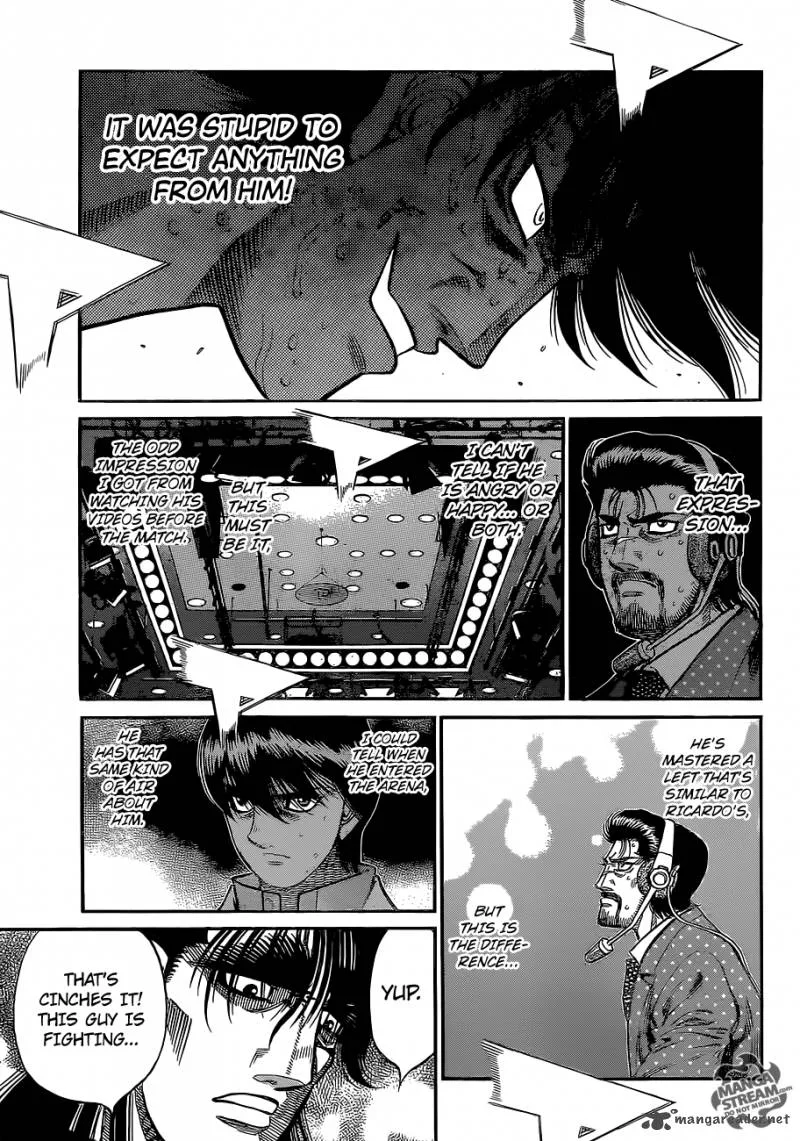Hajime no Ippo Chapter 1059 page 8
