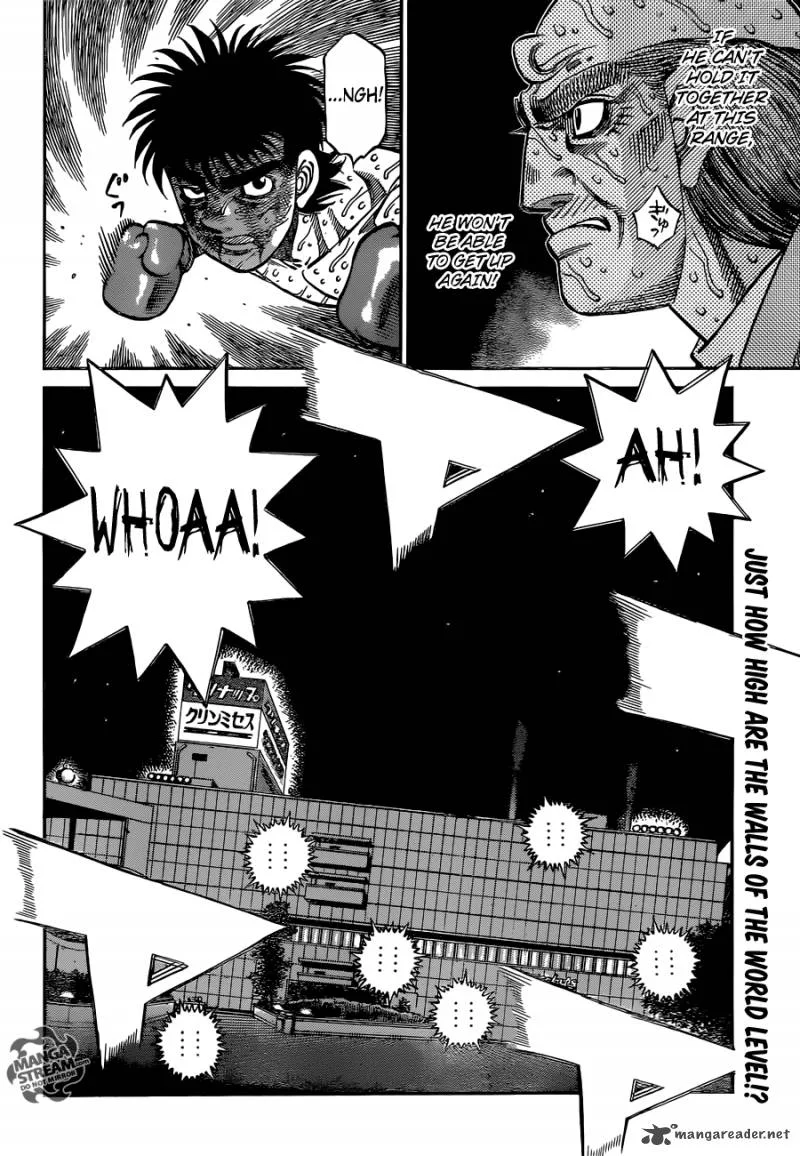 Hajime no Ippo Chapter 1059 page 13