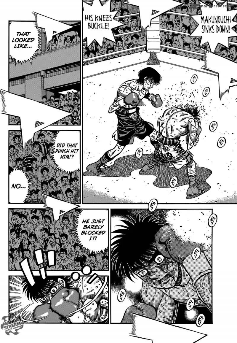 Hajime no Ippo Chapter 1060 page 2