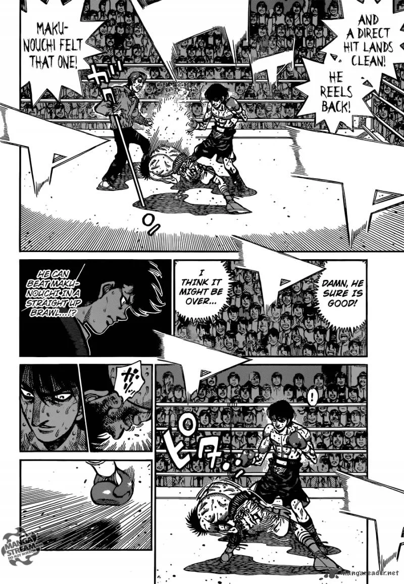 Hajime no Ippo Chapter 1060 page 8
