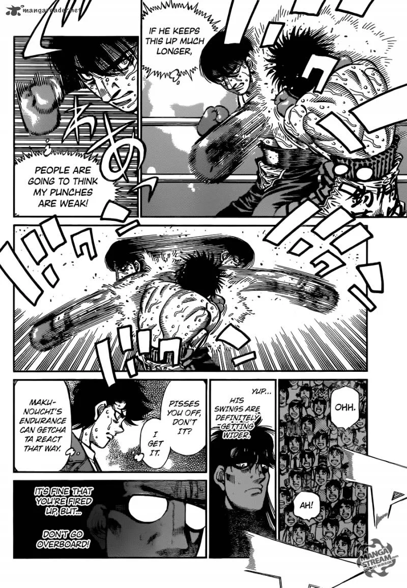 Hajime no Ippo Chapter 1060 page 12