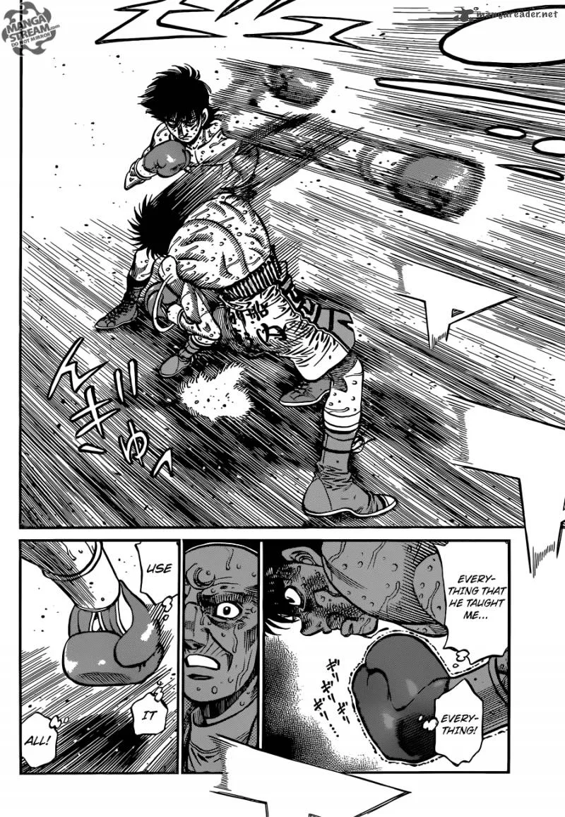 Hajime no Ippo Chapter 1060 page 14