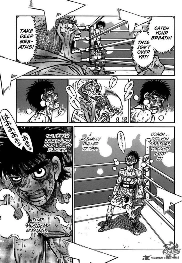 Hajime no Ippo Chapter 1062 page 8