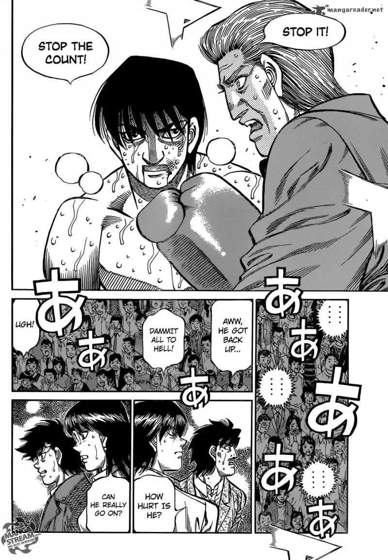 Hajime no Ippo Chapter 1063 page 4
