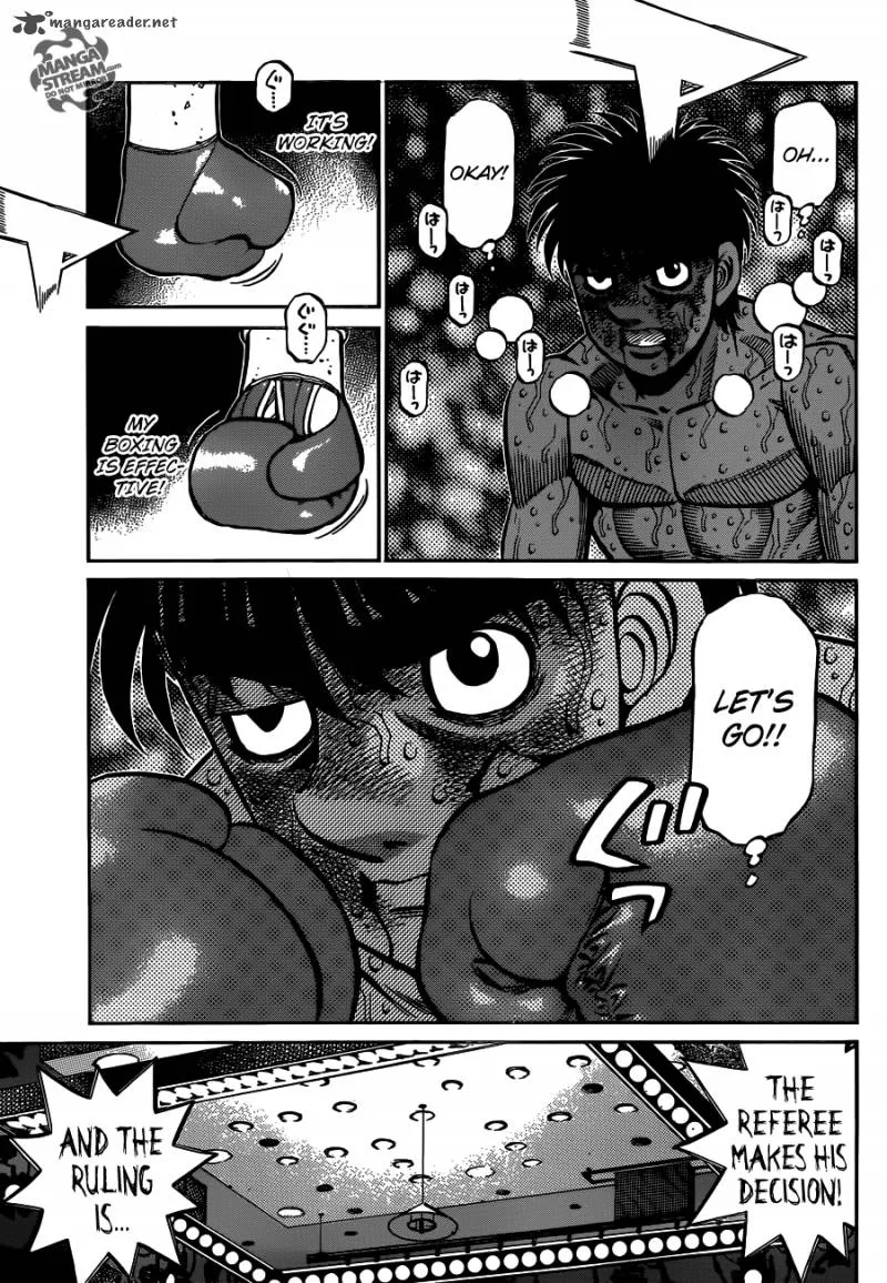 Hajime no Ippo Chapter 1063 page 7